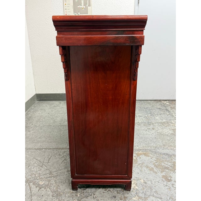 Asian Rosewood Cabinet For Sale - Image 4 of 12