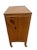 Wood Mid Century Sewing Artist Cabinet, Four Drawers, Top Storage Bins, Expanding Top For Sale - Image 7 of 11