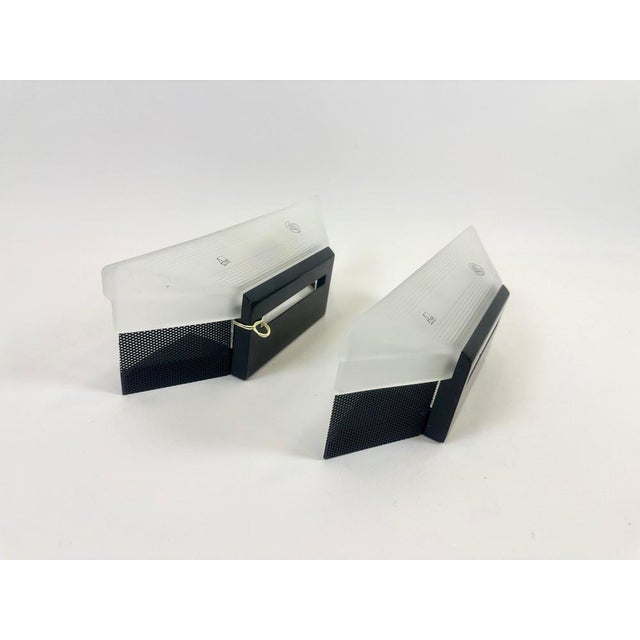 Murano Glass Wall Lamps from Alox, 1980s, Set of 2 For Sale - Image 4 of 14