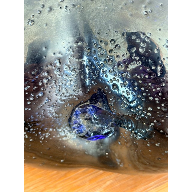 Original Signed Erwin Eisch Abstract Art Glass Sculpture, 1972 For Sale In New York - Image 6 of 9