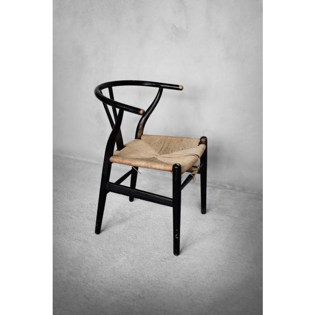 Mid-Century Danish Modern Oak CH24 Wishbone Chair by Hans J. Wegner for Carl Hansen & Son, 1960s For Sale - Image 10 of 18
