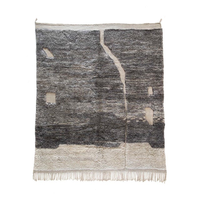 Artistic Hand-Knotted Wool Rug by Azele Studio For Sale - Image 9 of 9