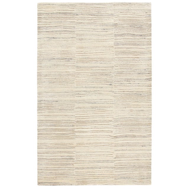 2020s Marie Flanigan for Dash & Albert Avery Oatmeal Tufted Wool Rug, 3' x 5' For Sale - Image 5 of 5
