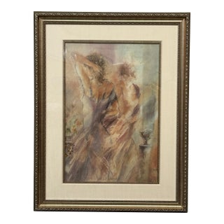 Circa 2003 Gary Benfield "Quiet Movement I" Serigraph, Signed For Sale