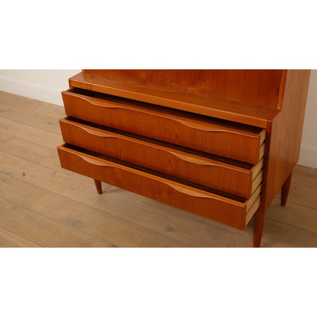 Vintage Secretaire in Teak from Erling Torvits, 1960s For Sale - Image 18 of 18