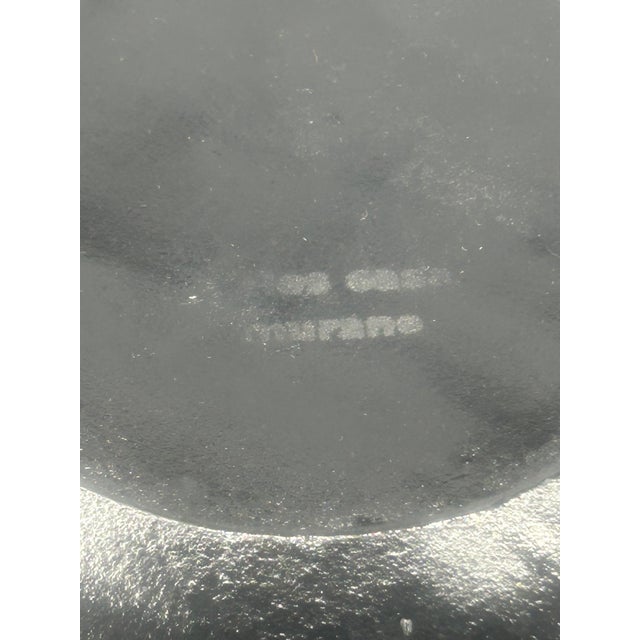Glass Yalos Casa Murano Italian Contemporary Iridescent Art Glass Bowl For Sale - Image 7 of 9