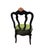 Vintage Elegant Venetian Side Chair With Thai Silk Circa 1960 For Sale - Image 4 of 12