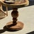Coffee Table in Suar Wood with Central Pedestal Base and Spheres For Sale - Image 4 of 13