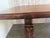 Wood Spanish Colonial Revival Walnut Dining Table With Hand-Carved Scroll For Sale - Image 7 of 17