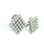 A chic and timeless pair of Italian diamond cluster earrings, crafted in 18 karat white gold and dating to the 1990s....