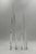 A striking pair of vintage Lucite obelisk sculptures designed and manufactured in the United States by Charles Hollis...