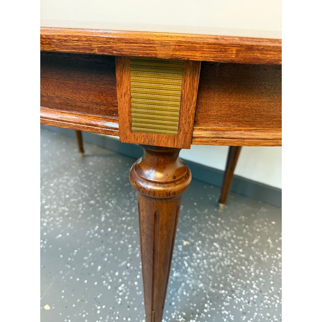 Brown French Imported Louis XVI Dining Table For Sale - Image 8 of 12