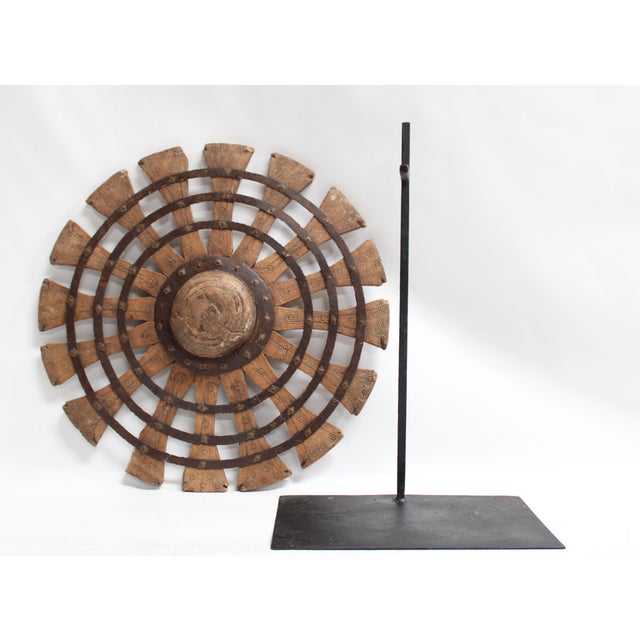 Wood Weaving Wheel and Detachable Stand For Sale - Image 7 of 10
