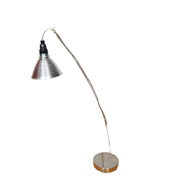 Aluminum Table Lamp by Jan Roth Grasl Vulgaris for Ingo Maurer, 1973 For Sale - Image 4 of 4