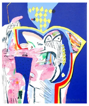 Lis Zwick, Composition, Lithograph, 1940s
