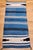 1900 - 1909 Vintage Southwestern Area Rug, Handwoven Wool, Stripe Pattern, Persian Blue, 3x5 For Sale - Image 5 of 12