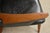 1960s Hans J. Wegner Black Leather Mama Bear Chair For Sale - Image 9 of 11
