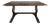Oak Farmhouse Table with Paneled Top and Lyre-Shaped Legs, 1940s For Sale