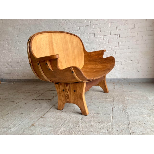 1960s Country Style Armchairs and Sofa, Italy, 1960s, Set of 3 For Sale - Image 5 of 17
