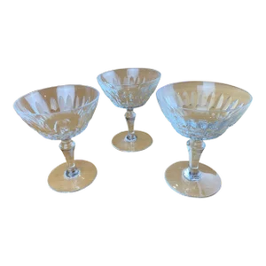 Vintage Baccarat Dessert Glasses- Set of 3