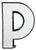 Large Vintage Illuminated Advertising Letter P, 1960s For Sale - Image 17 of 17