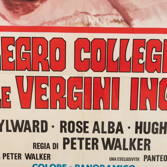 Vintage Italian Film Poster in Paper, 1973 For Sale - Image 11 of 18