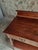 Wood Antique French Mahogany Console Table with Drawer and Shelf, 1900 For Sale - Image 7 of 18