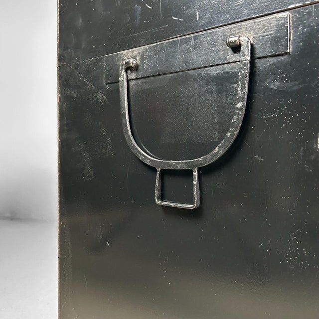 Black Japanese Traditional Storage Box, 1980s For Sale - Image 8 of 13