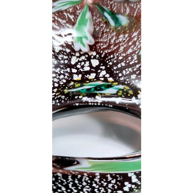 Vintage Brown Murano Glass Ashtray or Catchall from Fratelli Toso, 1960s For Sale - Image 10 of 14