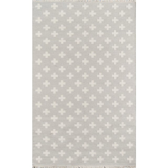 Gray Novogratz by Momeni Topanga Lucille in Grey - 2'X8' Runner For Sale - Image 8 of 8