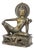 Nepalese Artist, Buddhist Deity Statue of Indra, 1890s-1910s, Bronze For Sale