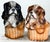 Boho Chic Made in Japan Mid-Century King Charles Spaniel Figures - A Pair For Sale - Image 3 of 15
