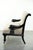 19th Century French Empire Style Sofa with Cream-Colored Upholstery For Sale - Image 4 of 14