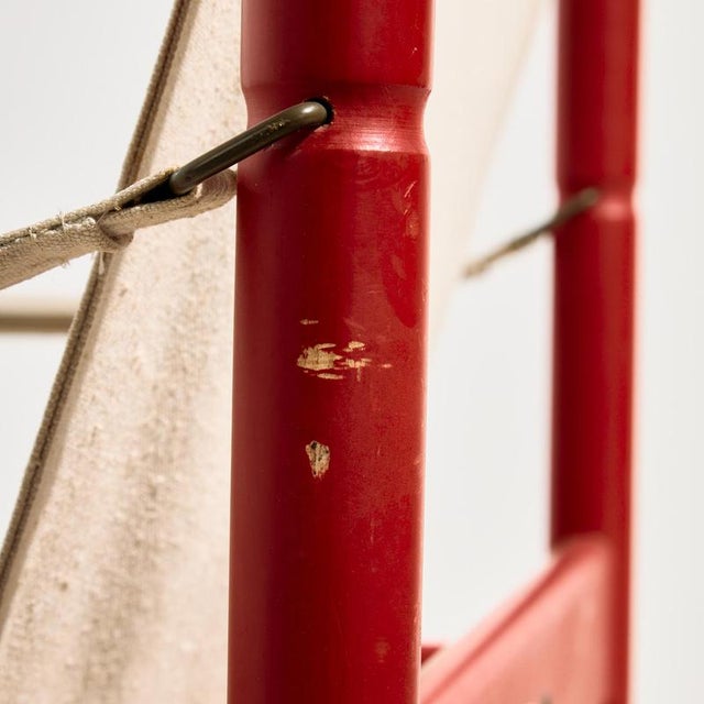 Model 30 Safari Lounge Chair by Erik Wørts for Niels Eilersen, 1960s For Sale - Image 6 of 18
