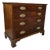Early 19th Century Unusually Small Georgian Mahogany Chest of Drawers For Sale