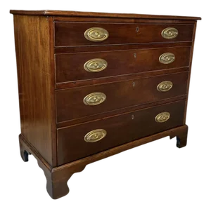 Early 19th Century Unusually Small Georgian Mahogany Chest of Drawers