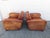 Pair of Art Deco Style French Leather Club Chairs For Sale - Image 9 of 15