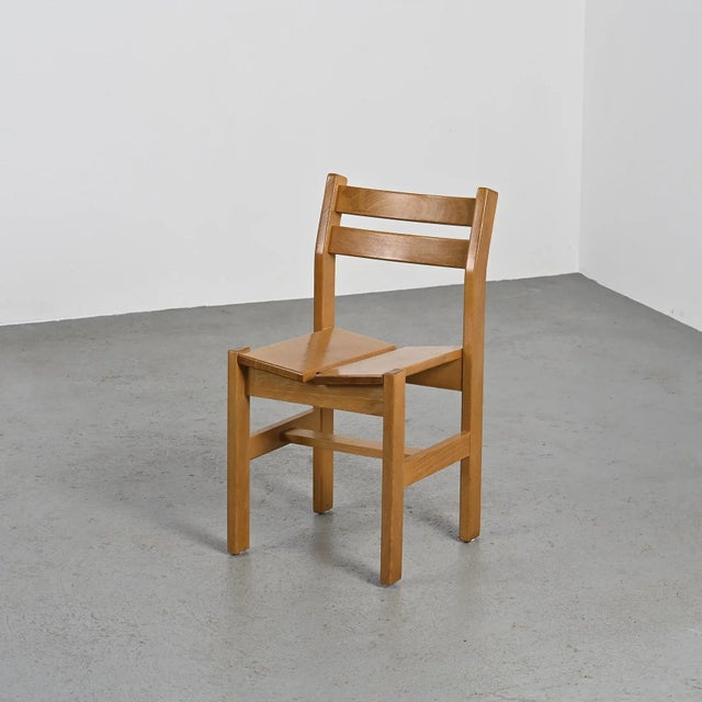 Dining Chairs by Maison Regain for Les Arcs, 1970s, Set of 4 For Sale - Image 6 of 13