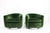 Milo Baughman Tilt Swivel Lounge Chairs in Plush Green Mohair, 1970s For Sale - Image 9 of 12