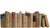 Transitional Decorative Books - Vintage Driftwood Books - Tan Books By The Foot For Sale - Image 3 of 3