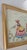 Boho Chic Embroidered Southern Belle Framed Hanging For Sale - Image 4 of 9