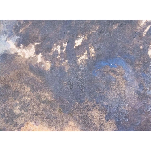 1800s John Varley Antique English Landscape Watercolor on Paper Framed Painting For Sale - Image 9 of 11