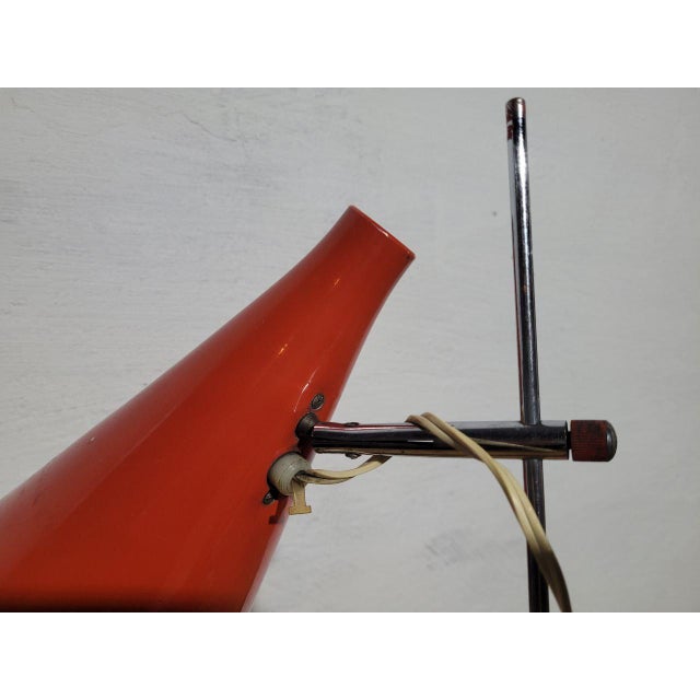 Josef Hurka Czechoslovakian Table Lamp by Josef Hurka for Lidokov, 1960s For Sale - Image 4 of 10