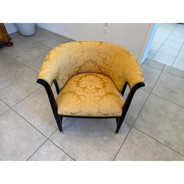 Art Nouveau Upholstered Armchair For Sale - Image 12 of 12