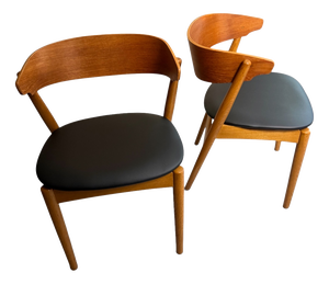 Vintage Banjo Dining Chairs from Ikea, Sweden, 1950s, Set of 2