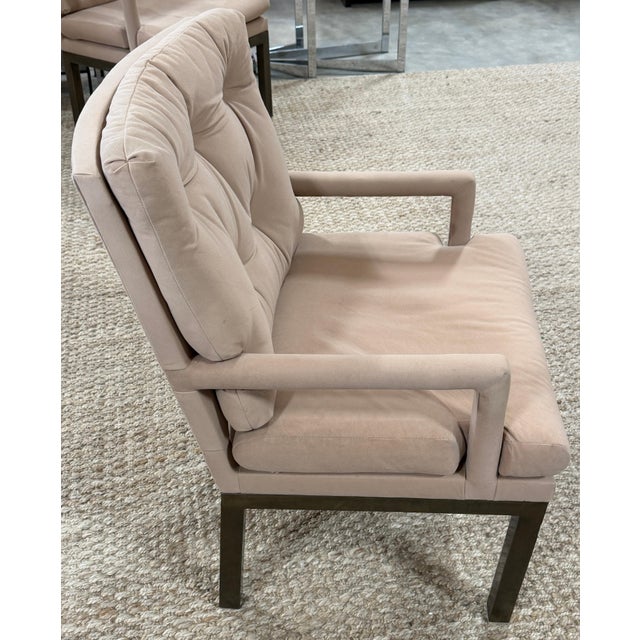 Pair Mastercraft Bronze Parsons Club Chairs, Spain, 1970s For Sale - Image 14 of 14