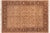 Brown Shabby Chic 1990's Pak-Persian Taupe/Brown Wool Rug - 6'2'' X 9'6'' For Sale - Image 8 of 9