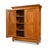 Biedermeier Hall Cabinet, Southern Germany, 1830 For Sale - Image 4 of 12
