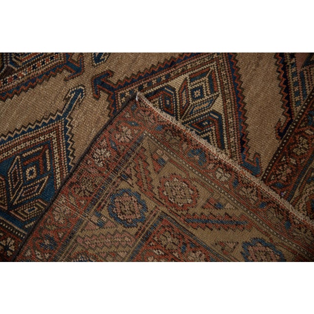 Old New House Antique Fine Kurd Rug - 4' x 6'5" For Sale - Image 4 of 10
