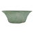 Antique Consolidated Glass in Green Wash With Olive Branch Design Bowl For Sale